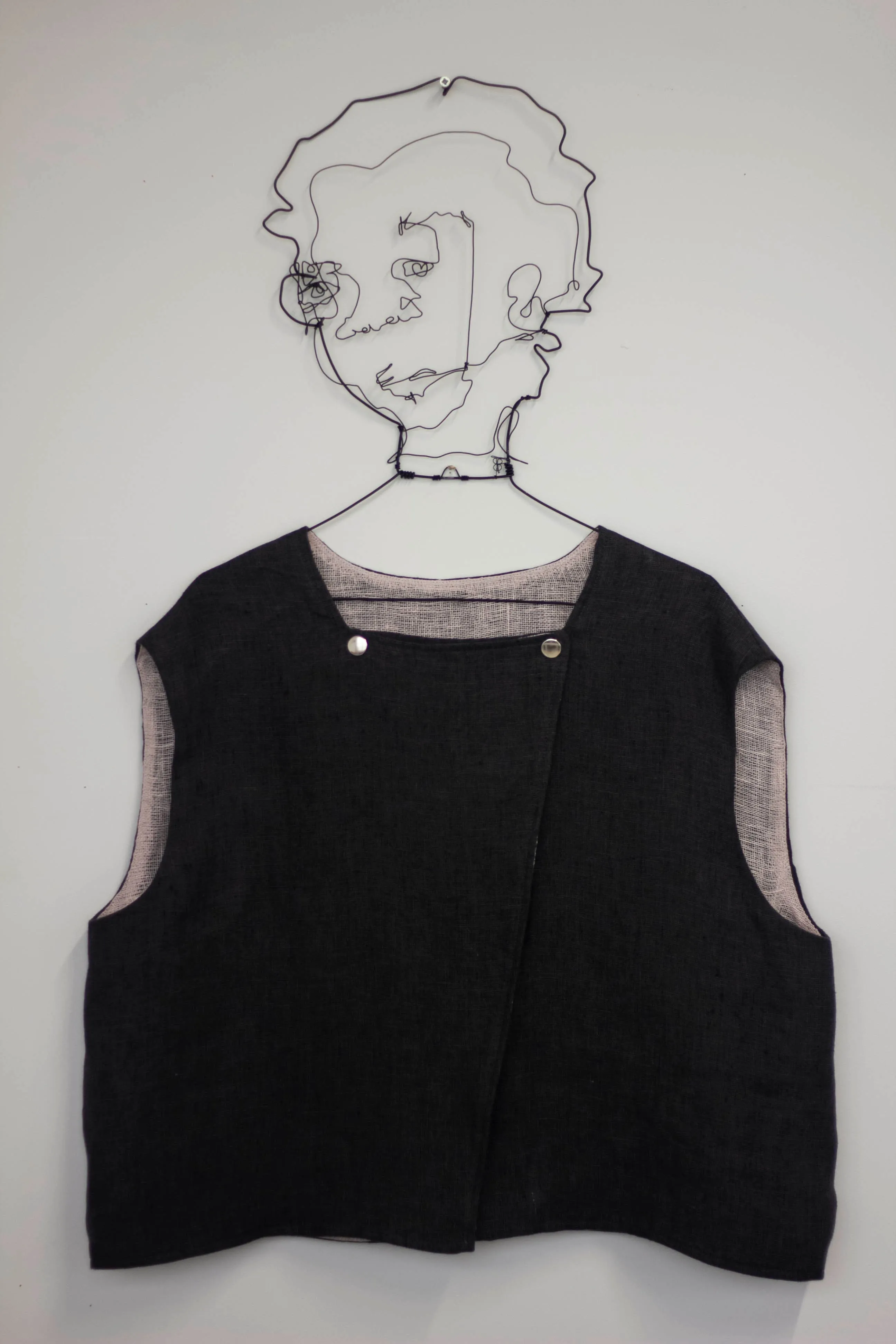 100% Linen Reversible Vest