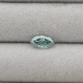 1.25 Carat Green Marquise Cut Lab Created Diamond