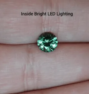 1.36ct INCREDIBLE GREEN COLOR SHIFT MONTANA SAPPHIRE