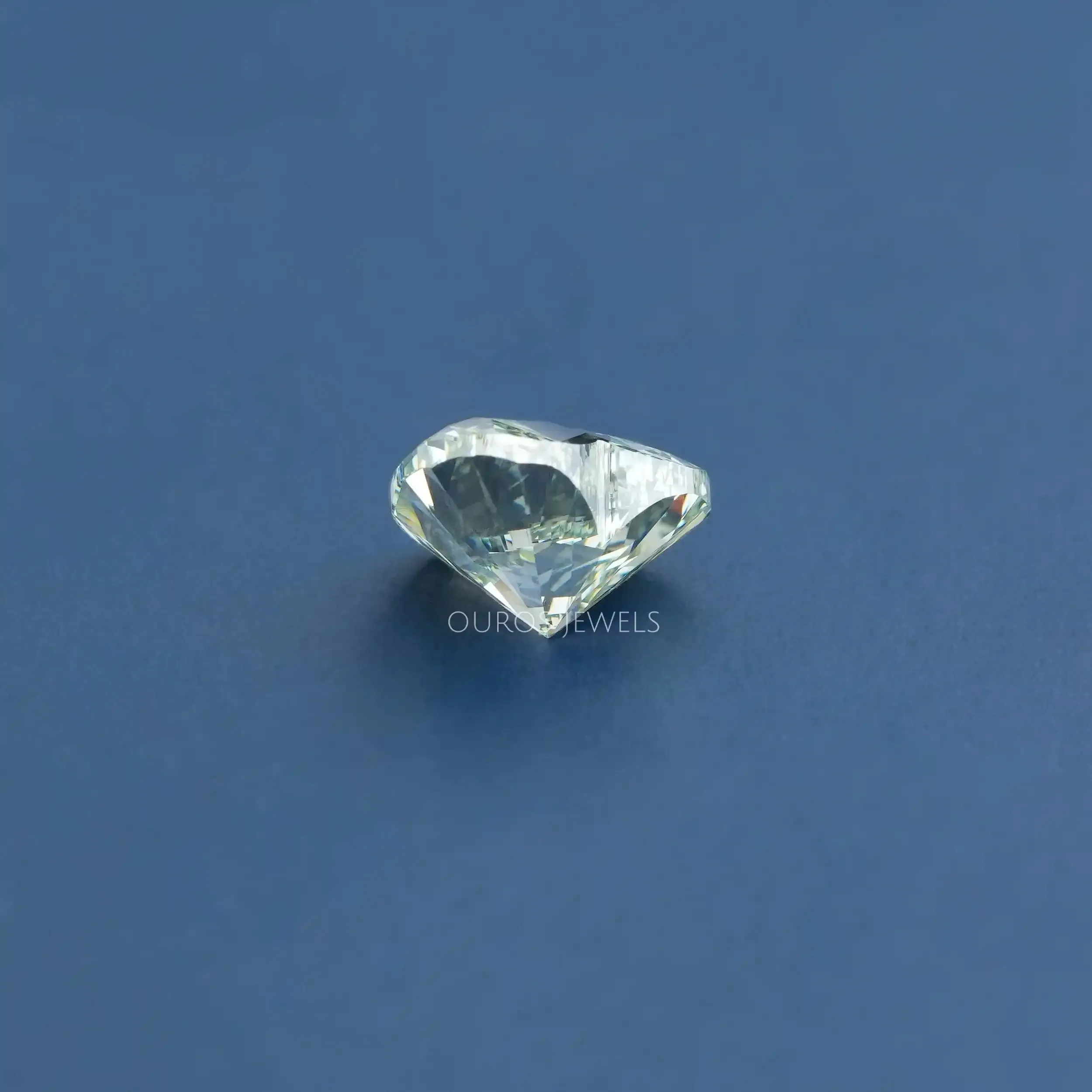 2.47 Carat Green Heart Cut Lab Grown Diamond