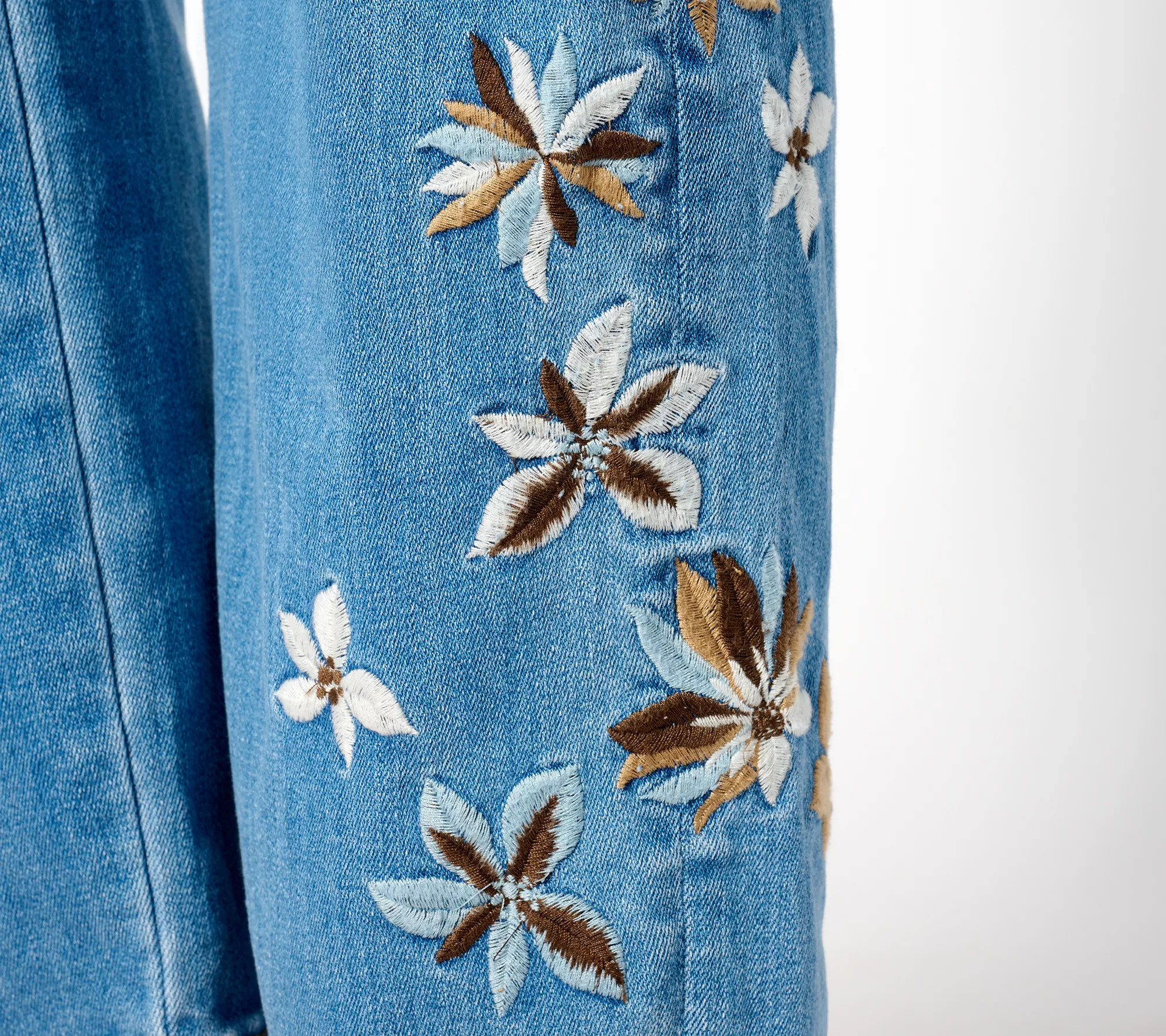 "As Is" Driftwood Jeans Ruby Pull On Relaxed Jean- Indigo Detached