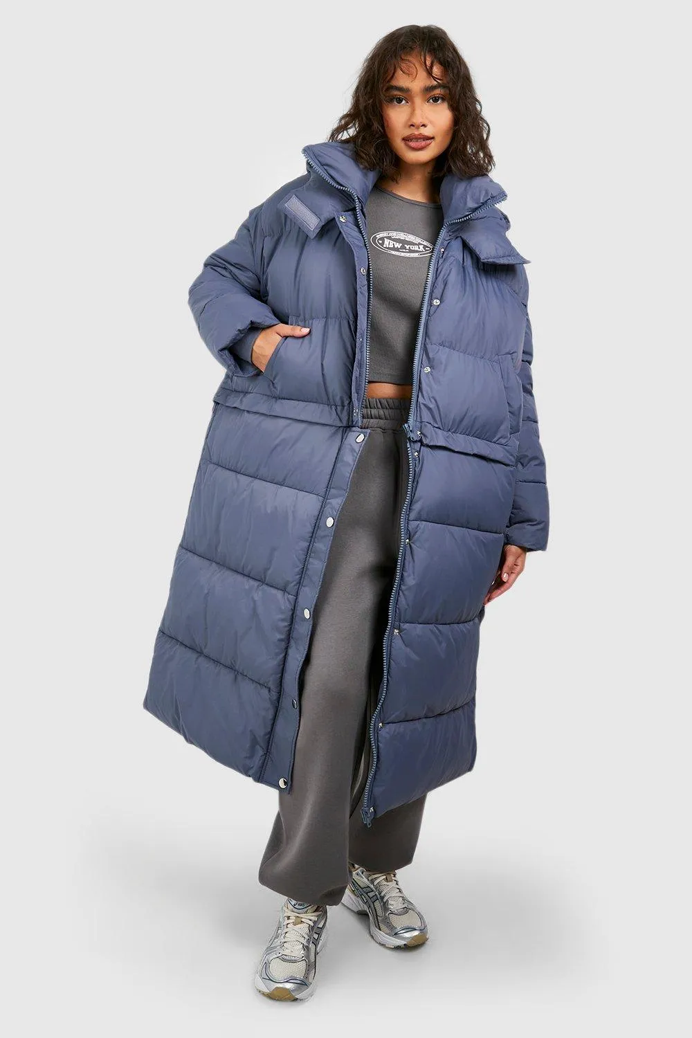 4 In 1 Detachable Oversized Puffer Jacket