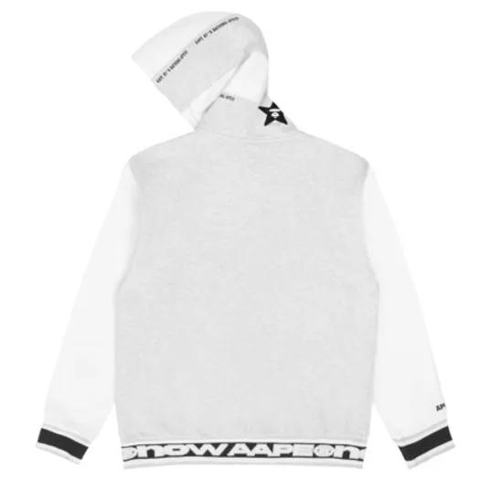 AAPE BUTTON SWEAT HOODIE AAPSWM3950XAJ