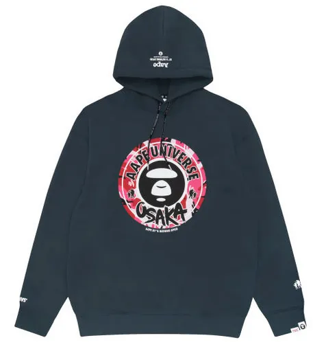 AAPE OSAKA HOODIE BLACK