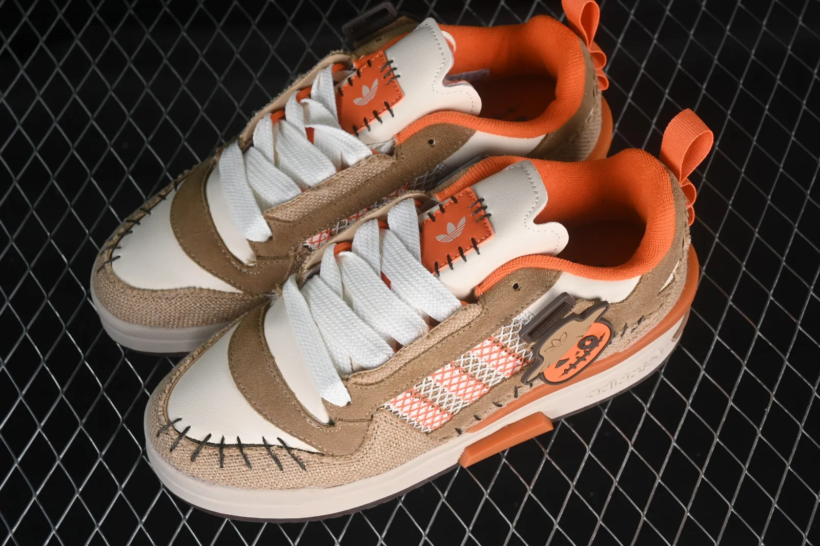 Adidas Forum Mod Low Jack O'Lantern Light Brown Off-White Orange ID0869