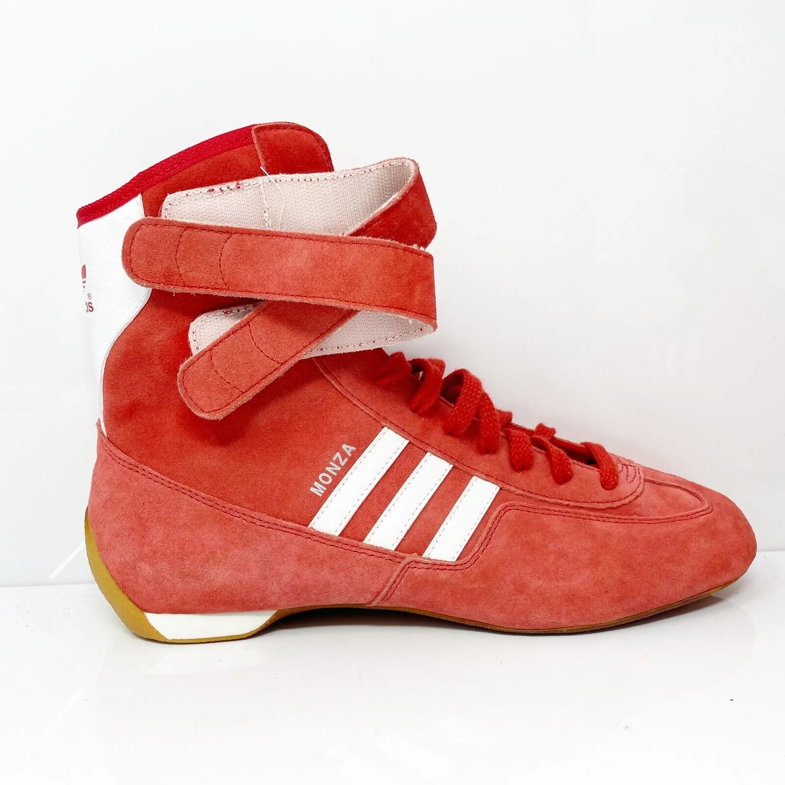 Adidas Mens Monza 382674 Red Casual Shoes Sneakers Size 10