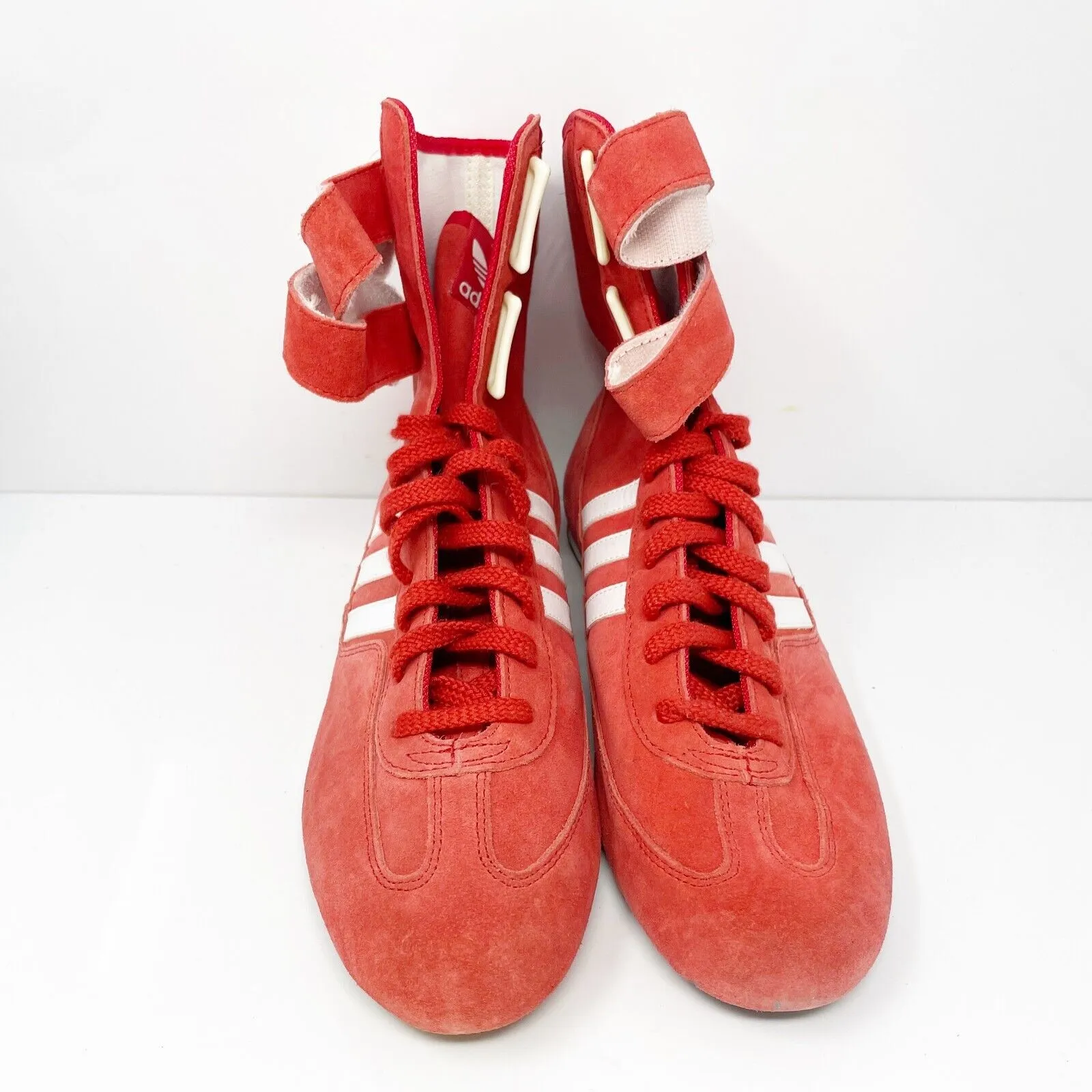 Adidas Mens Monza 382674 Red Casual Shoes Sneakers Size 10