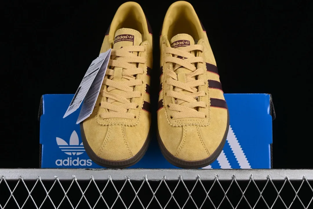 Adidas Originals Bermuda Brown Yellow JI4279