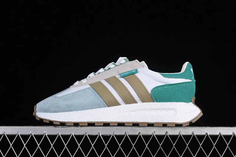 Adidas Retropy E5 Cloud White Green Brown IH3407