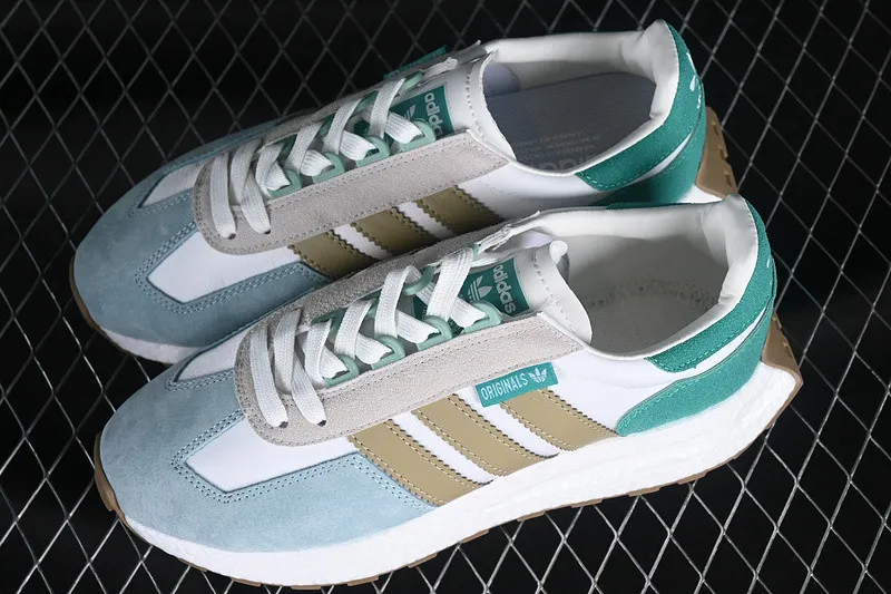 Adidas Retropy E5 Cloud White Green Brown IH3407