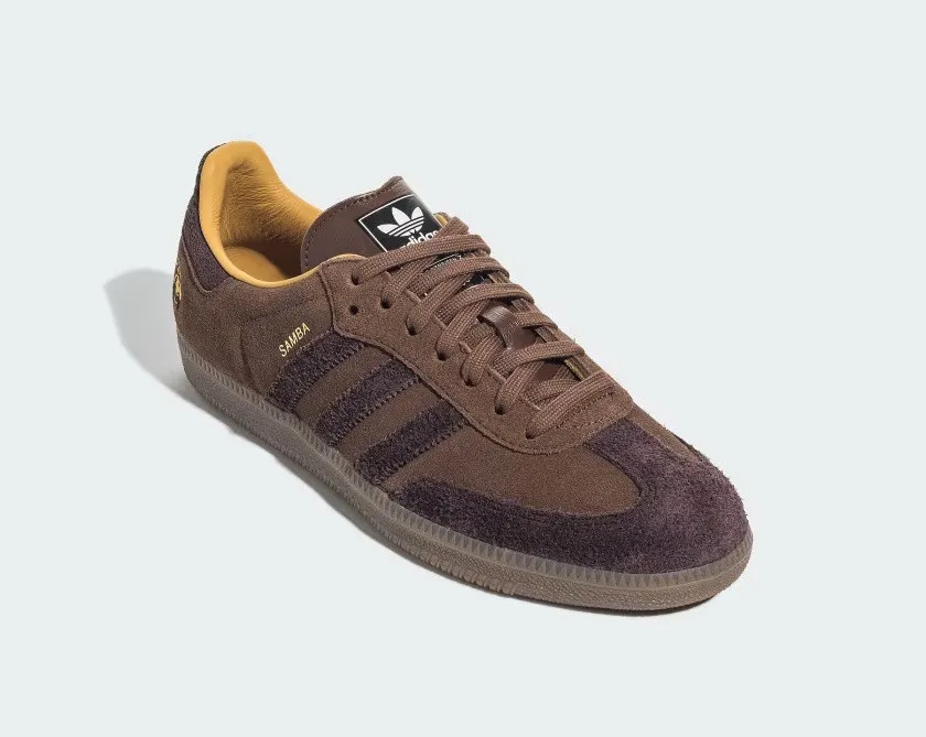 Adidas Samba OG Preloved Brown Shadow Brown Preloved Yellow IG8906