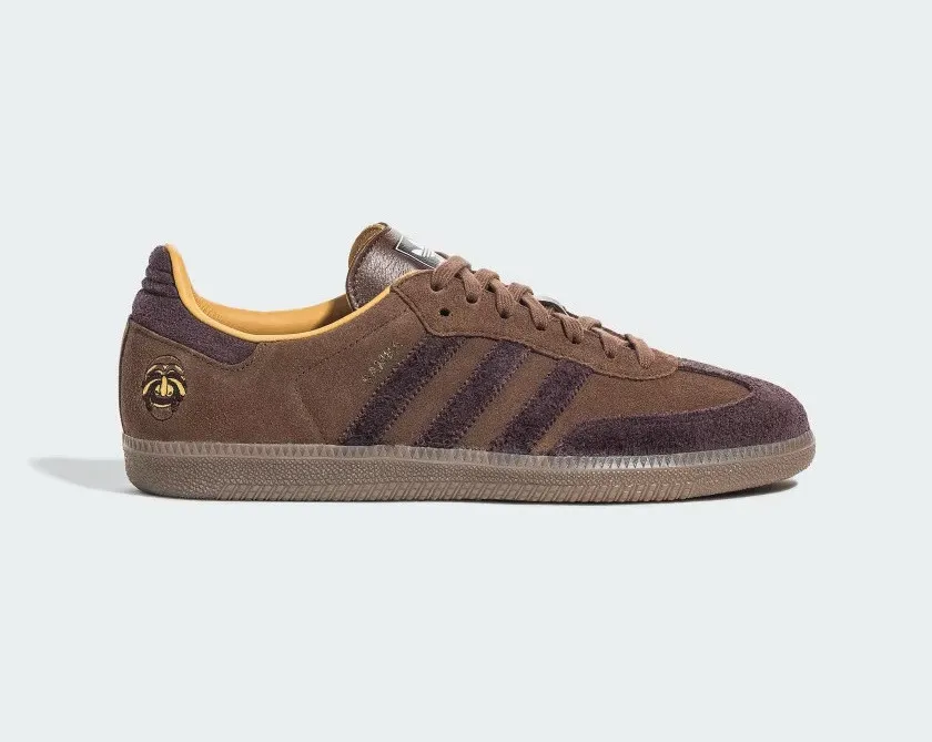 Adidas Samba OG Preloved Brown Shadow Brown Preloved Yellow IG8906