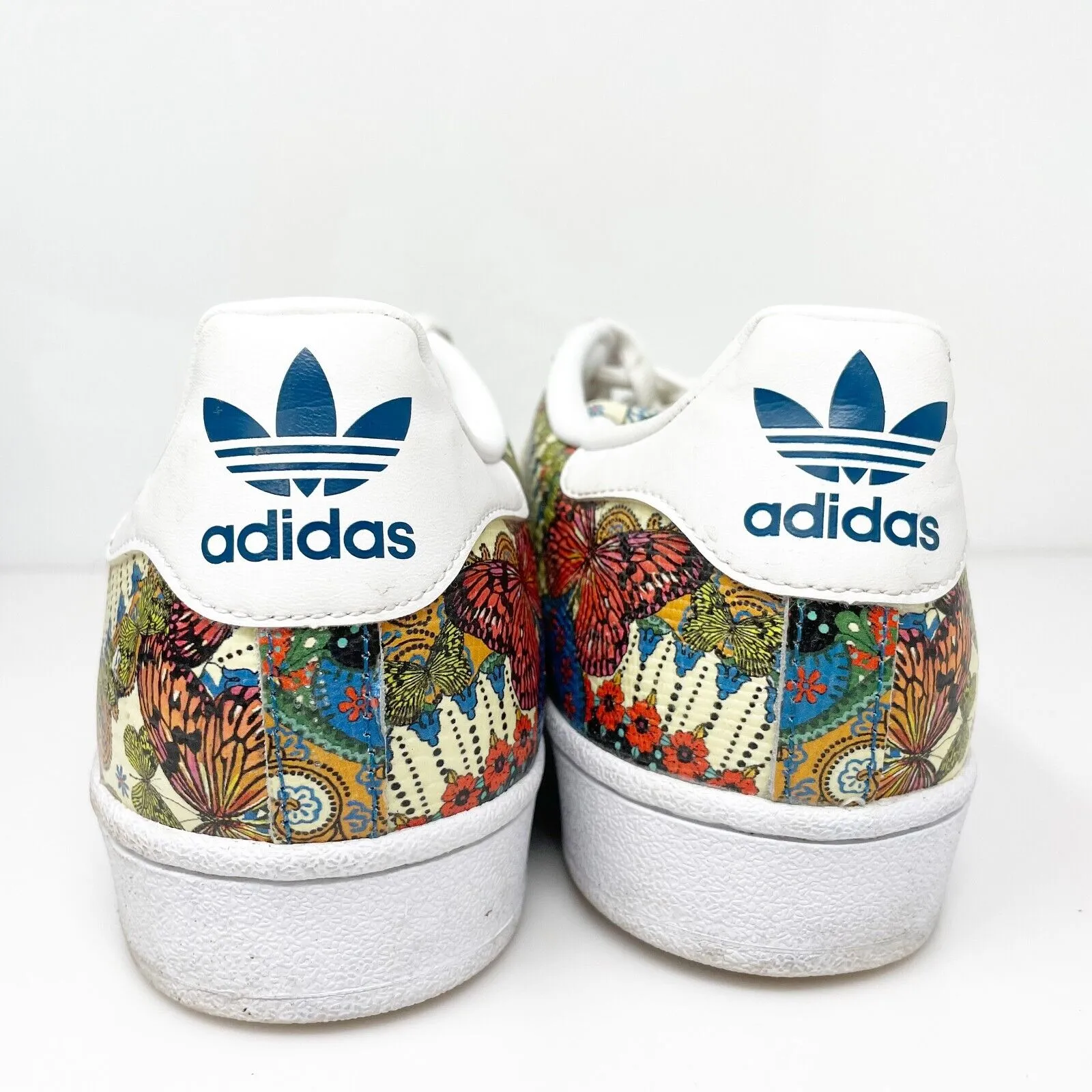 Adidas Womens Superstar BY9178 Multicolor Casual Shoes Sneakers Size 10