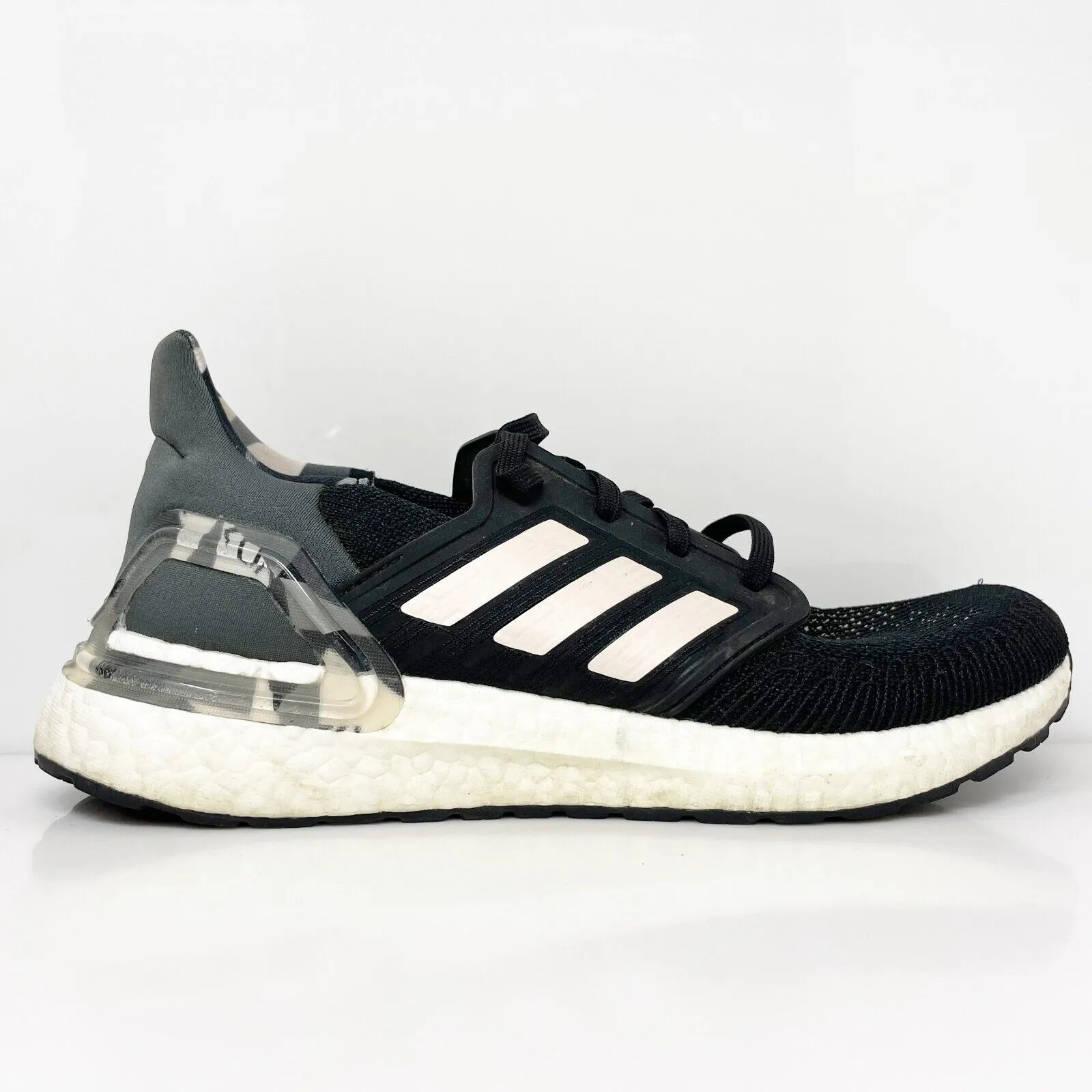 Adidas Womens Ultraboost 20 FV8349 Black Running Shoes Sneakers Size 10