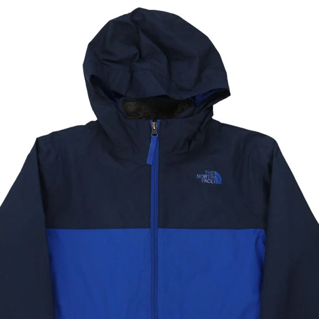 Age 14-16 The North Face Jacket - Large Navy Polyester