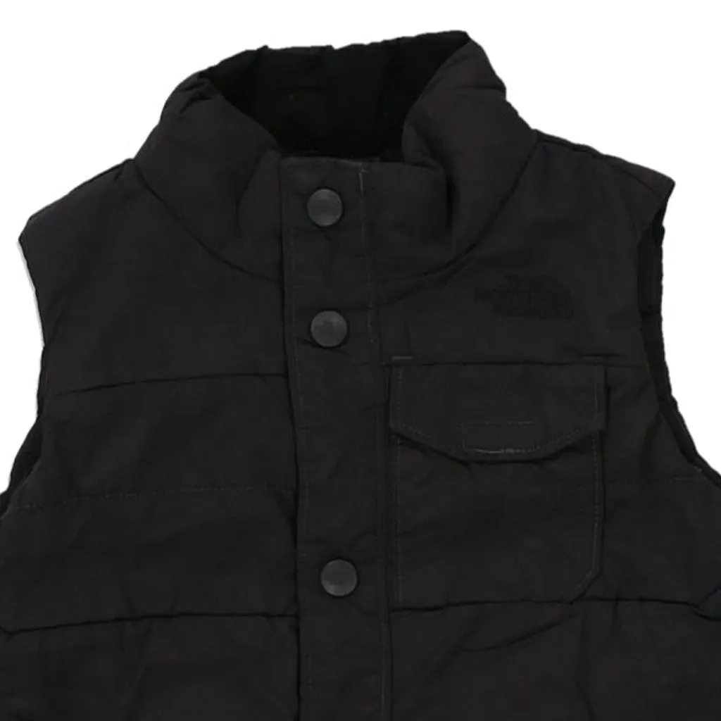 Age 4  The North Face Gilet - Small Black Polyester