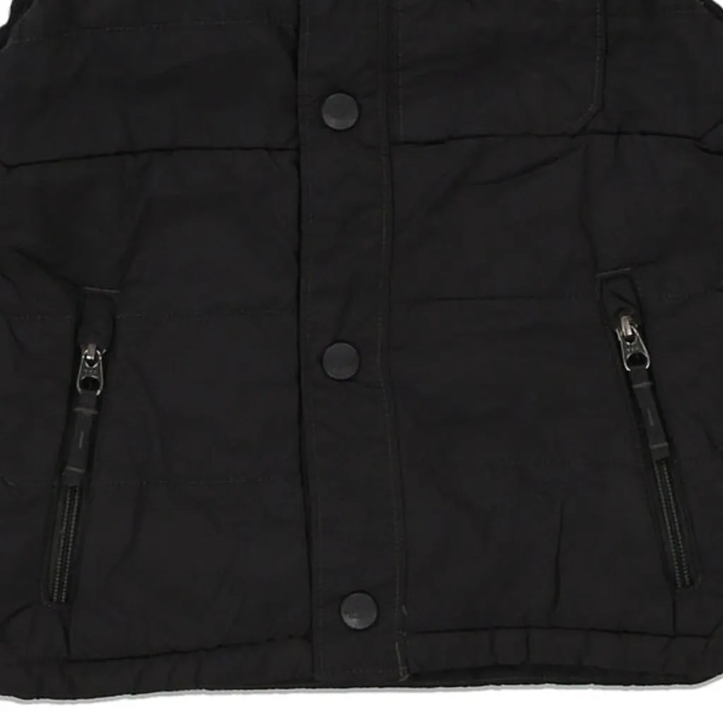 Age 4  The North Face Gilet - Small Black Polyester