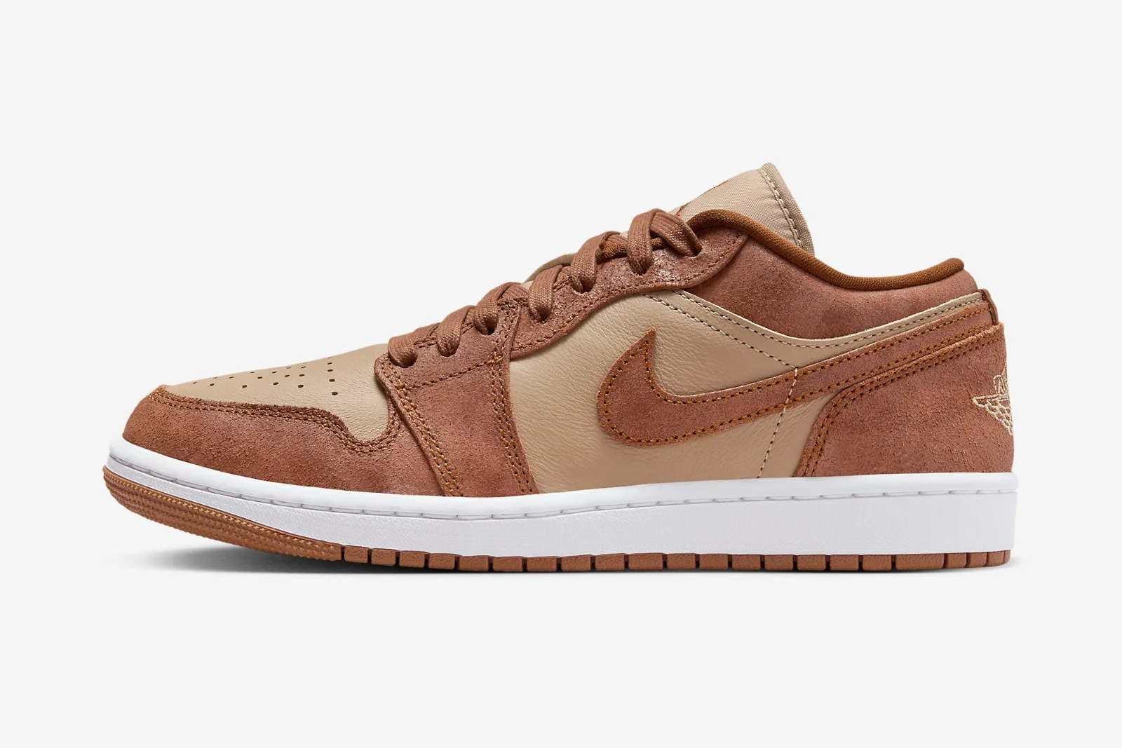 Air Jordan 1 Low SE Legend Medium Brown Sail Legend Coffee FJ3453-200