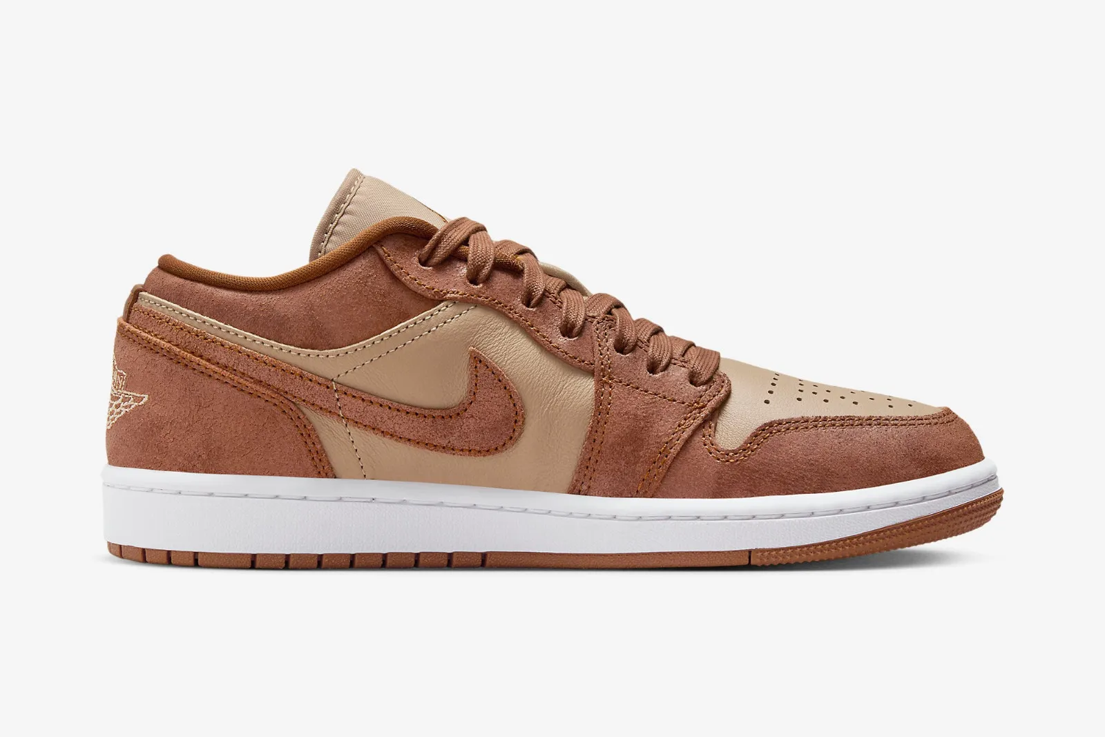 Air Jordan 1 Low SE Legend Medium Brown Sail Legend Coffee FJ3453-200