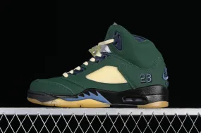 Air Jordan 5 SE Craft Light Orewood Brown Green Blue Black FZ5758-003