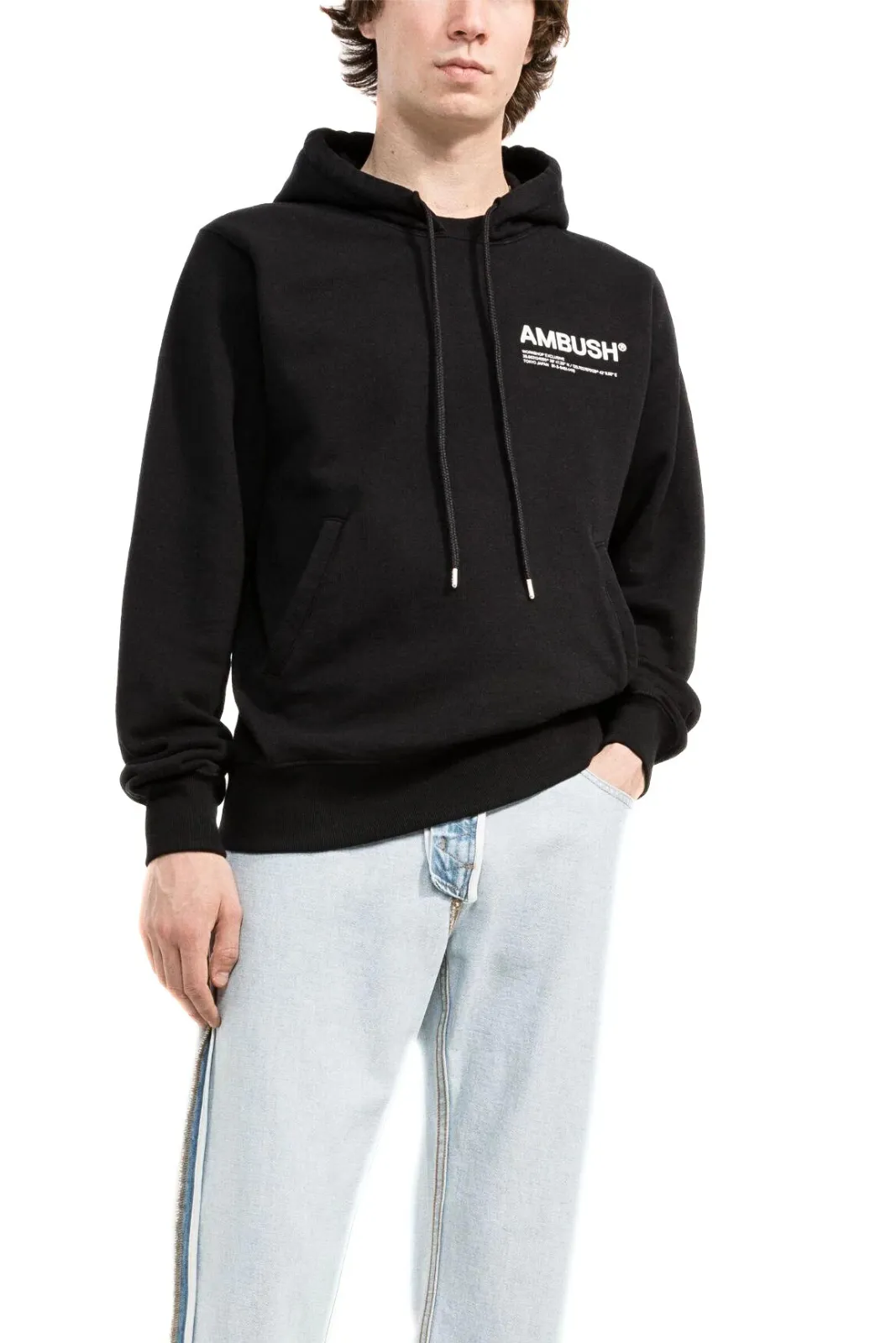 Ambush Fleece hoodie Colour Black