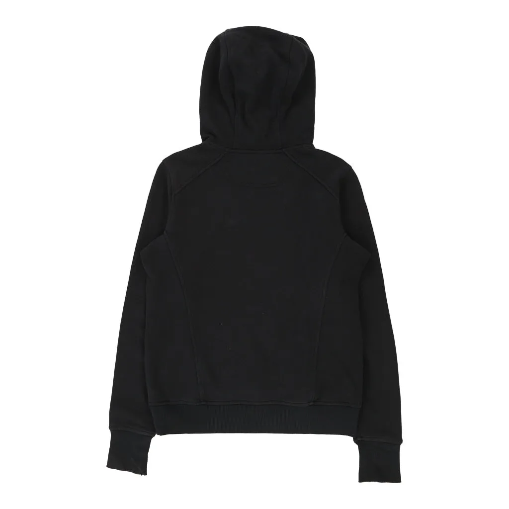 Arc'Teryx Embroidered Hoodie - Medium Black Cotton Blend