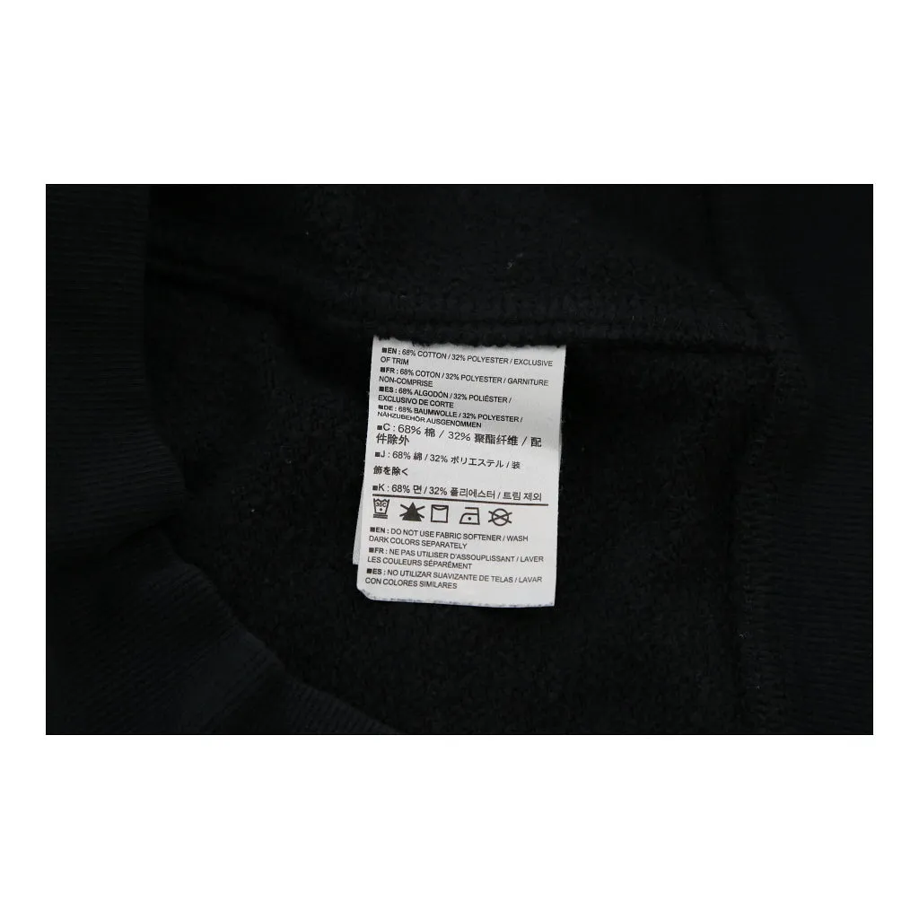 Arc'Teryx Embroidered Hoodie - Medium Black Cotton Blend