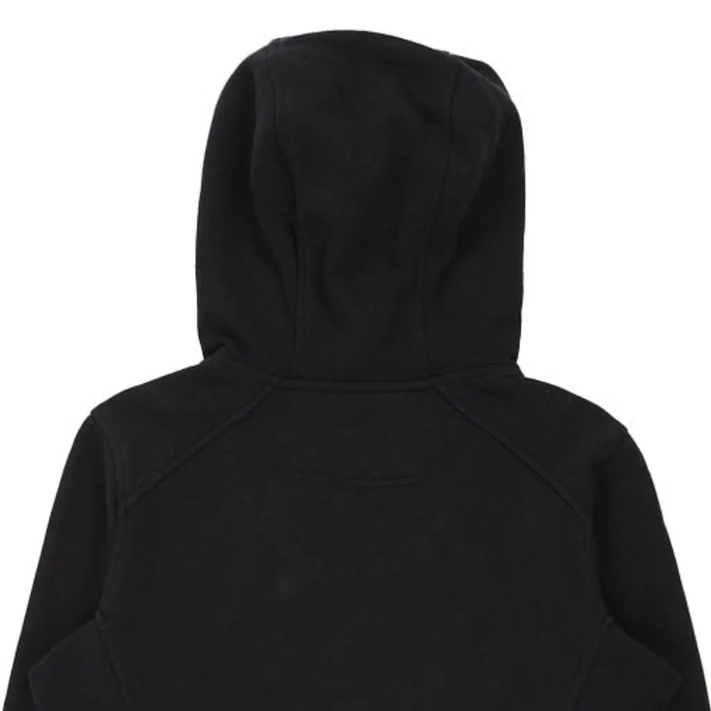 Arc'Teryx Embroidered Hoodie - Medium Black Cotton Blend