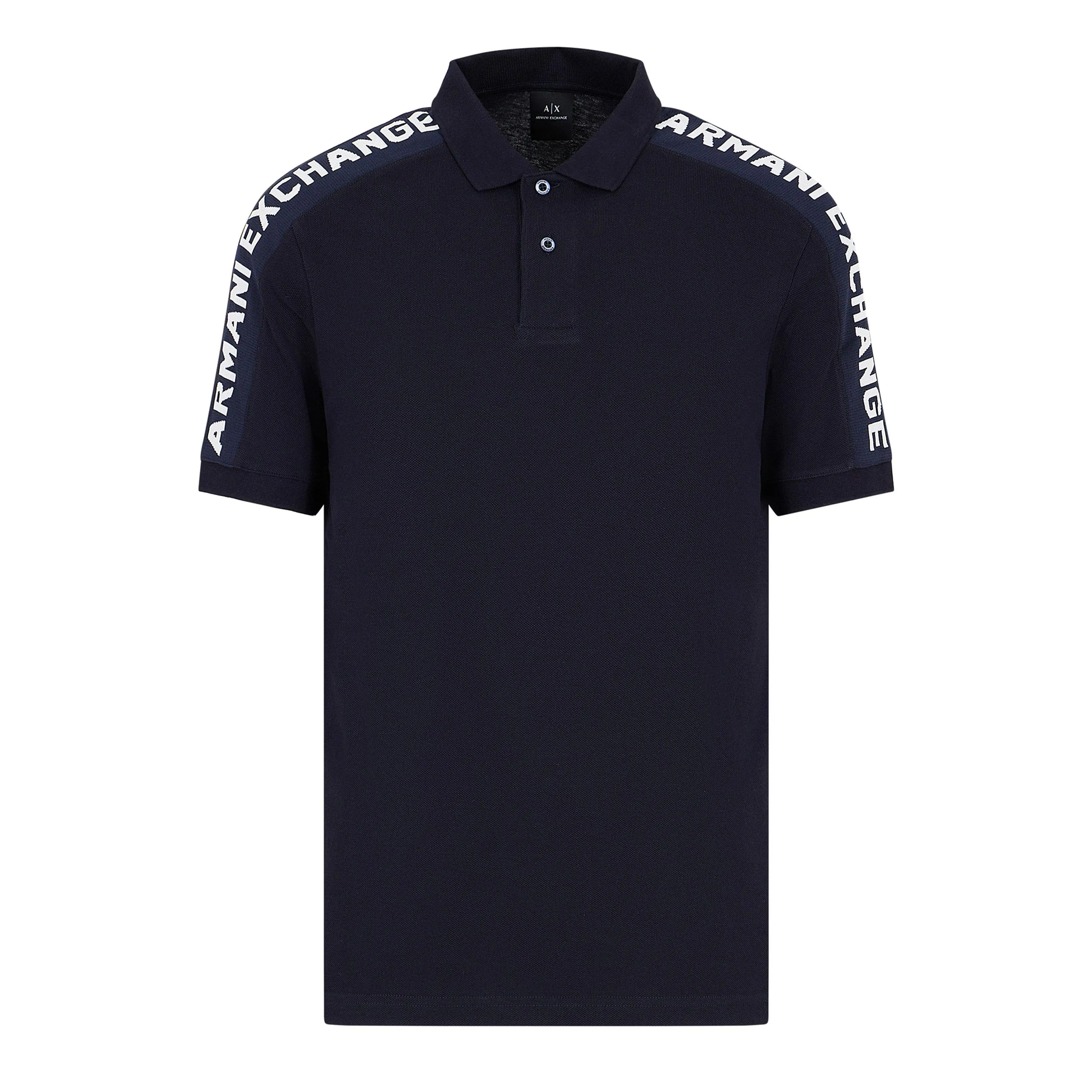 Armani Exchange Logo Tape Polo