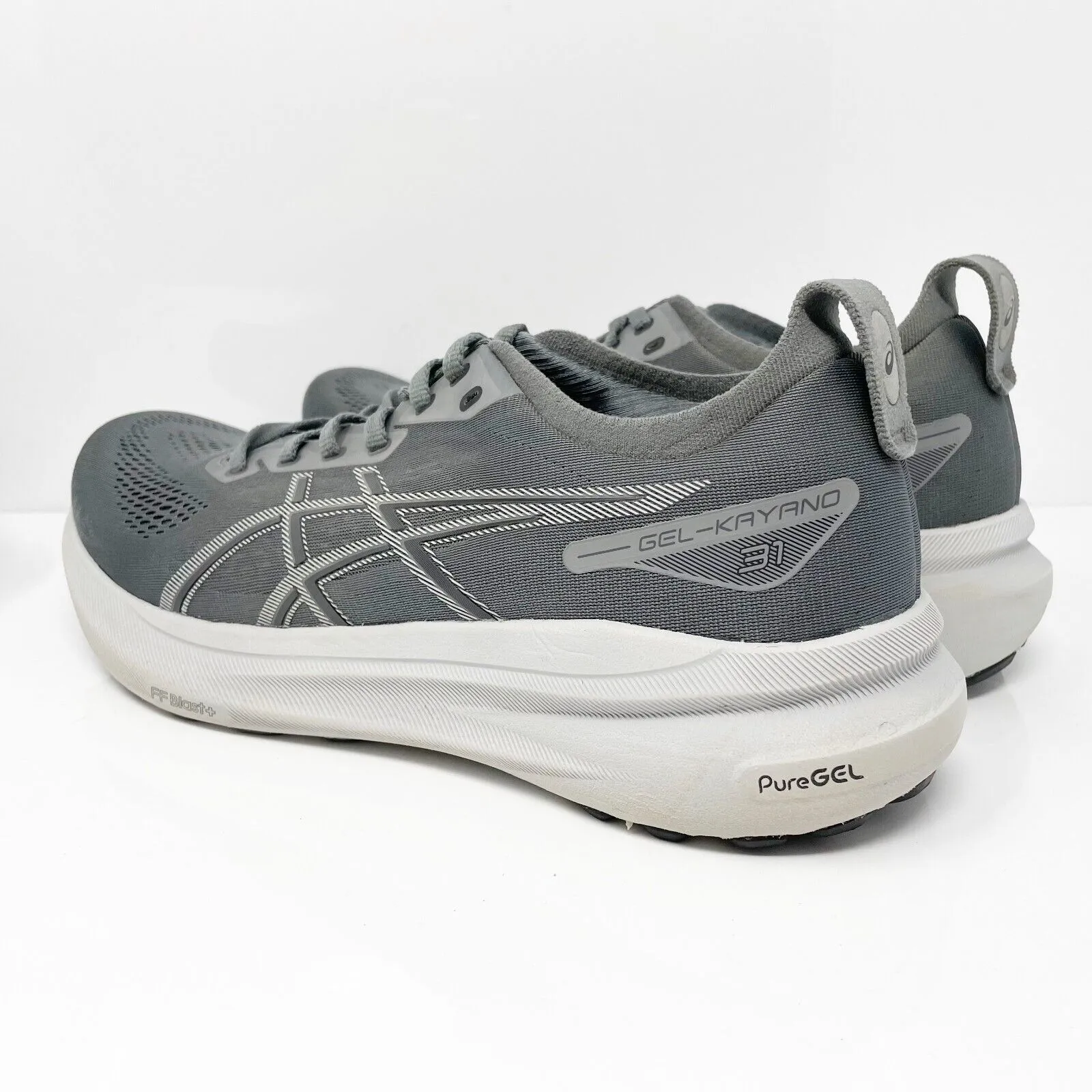 Asics Mens Gel Kayano 31 1011B867 Gray Running Shoes Sneakers Size 10.5