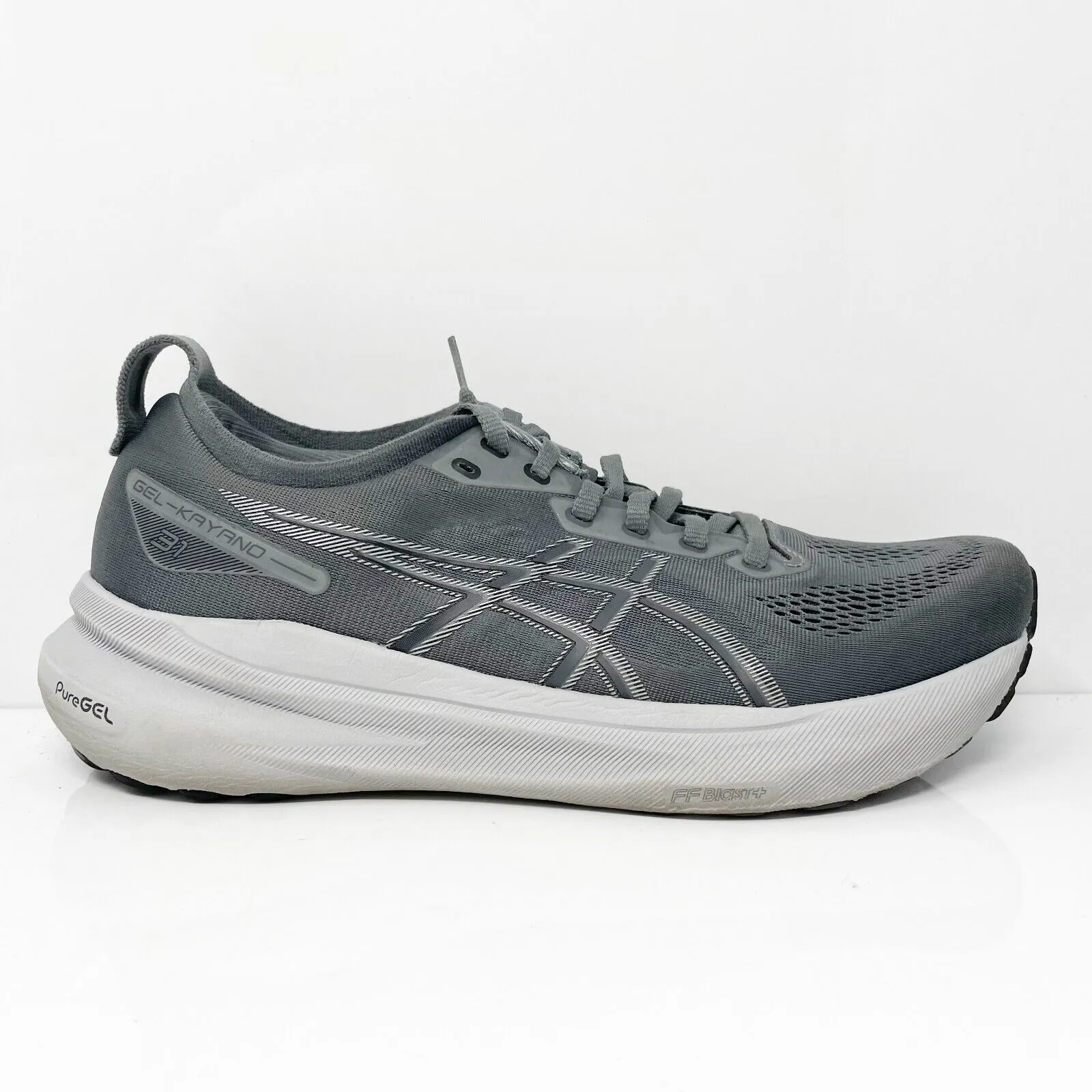 Asics Mens Gel Kayano 31 1011B867 Gray Running Shoes Sneakers Size 9.5