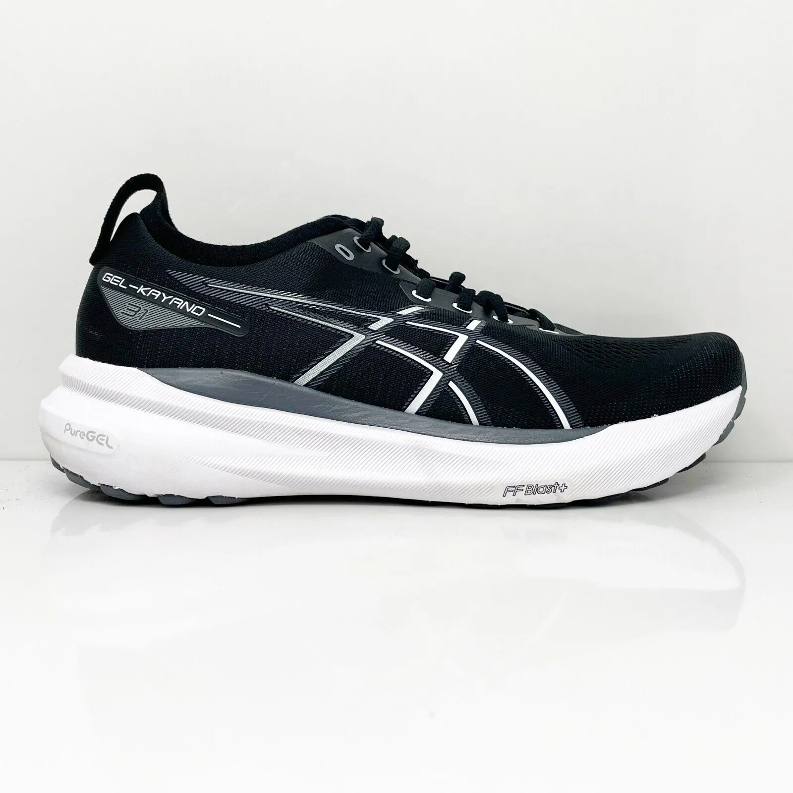 Asics Mens Gel Kayano 31 1011B869 Black Running Shoes Sneakers Size 10 W