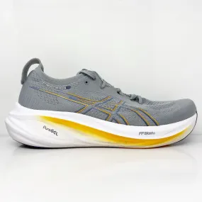 Asics Mens Gel Nimbus 26 1011B794 Gray Running Shoes Sneakers Size 10