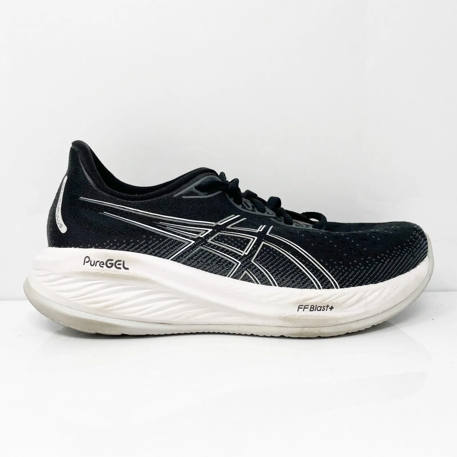 Asics Womens Gel Cumulus 26 1012B599 Black Running Shoes Sneakers Size 7.5