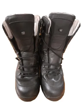 Austrian Army Black Leather Pioneer Combat Para Boots