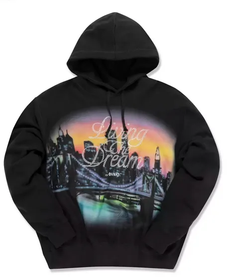 AWAKE NY LIVING THE DREAM HOODIE BLACK