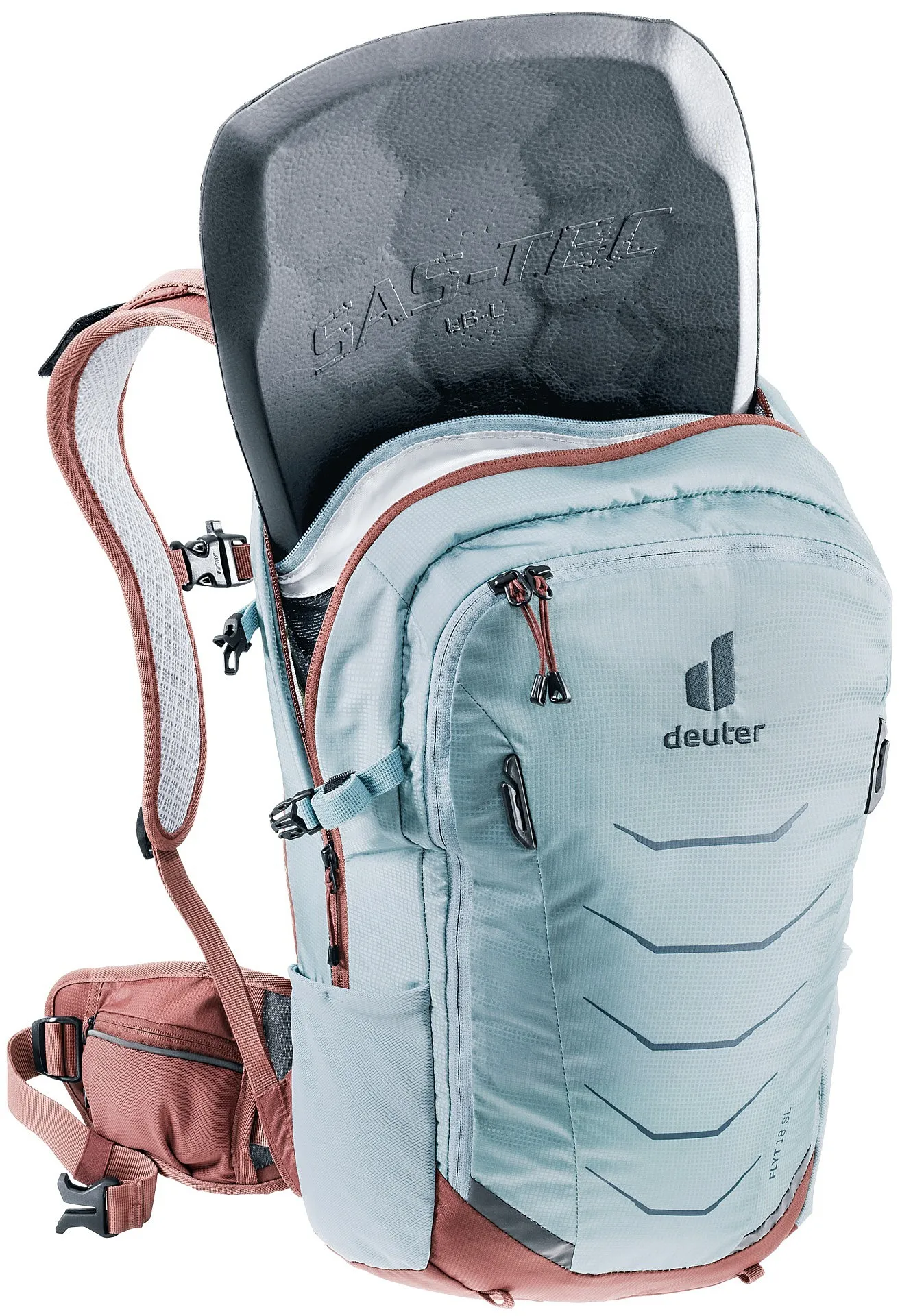 backpack Deuter Flyt 18 SL - Dusk/Redwood - women´s