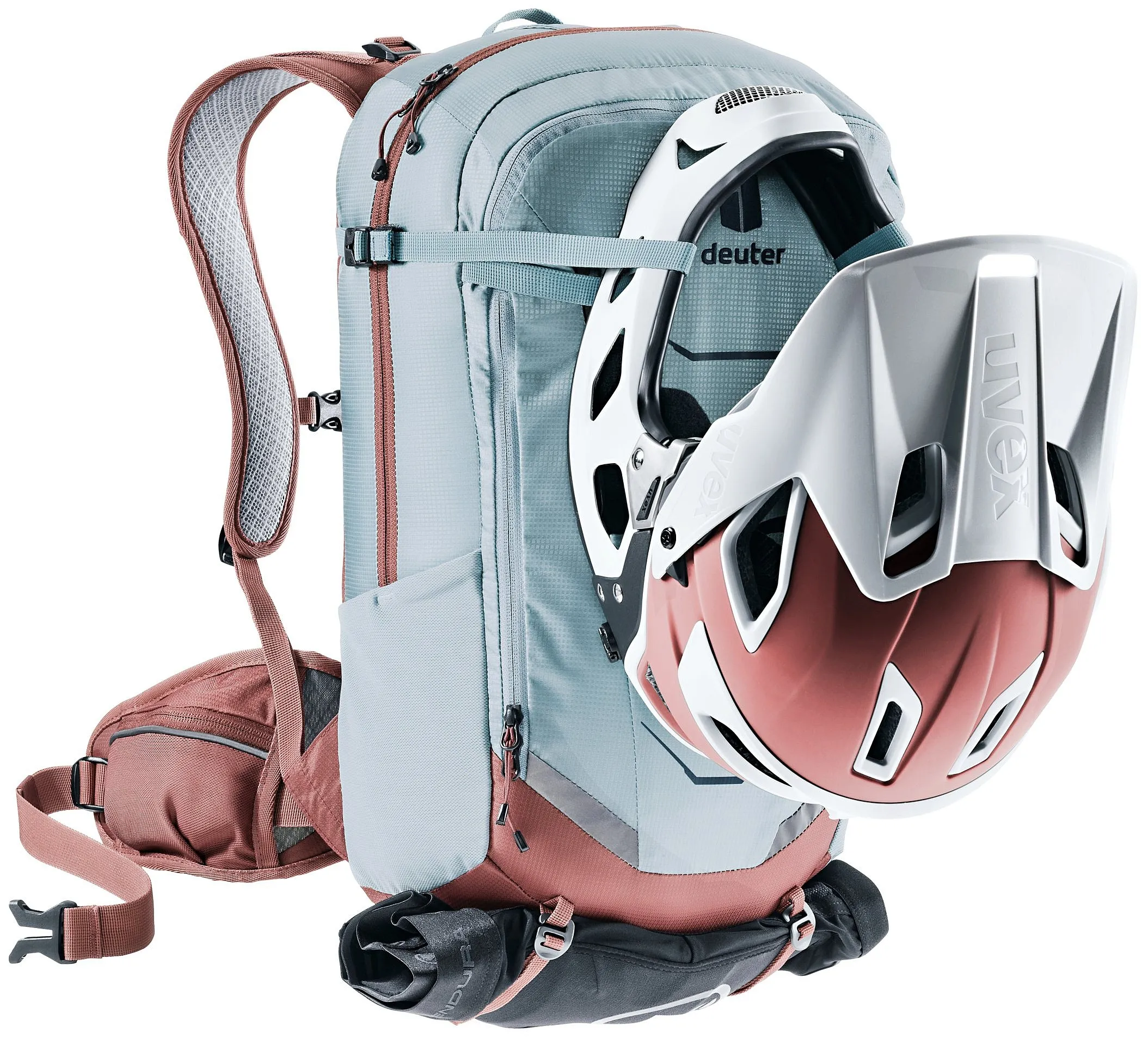 backpack Deuter Flyt 18 SL - Dusk/Redwood - women´s