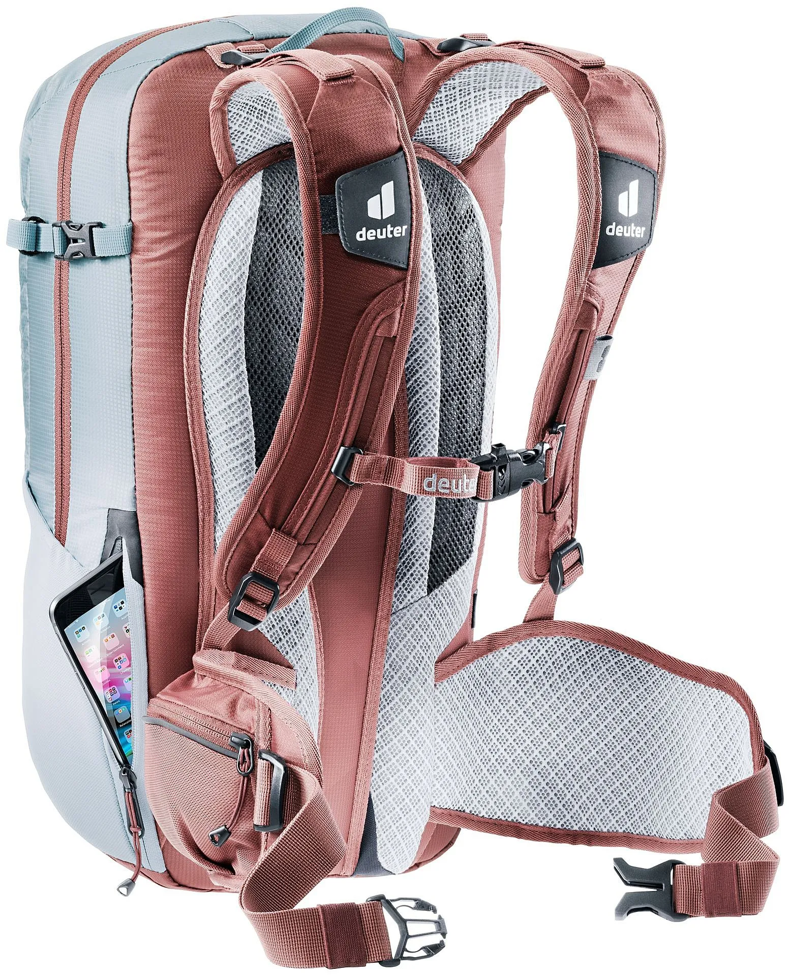 backpack Deuter Flyt 18 SL - Dusk/Redwood - women´s