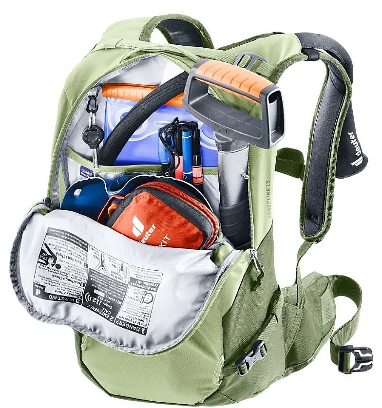 backpack Deuter Freecline 15 - Mineral/Grove