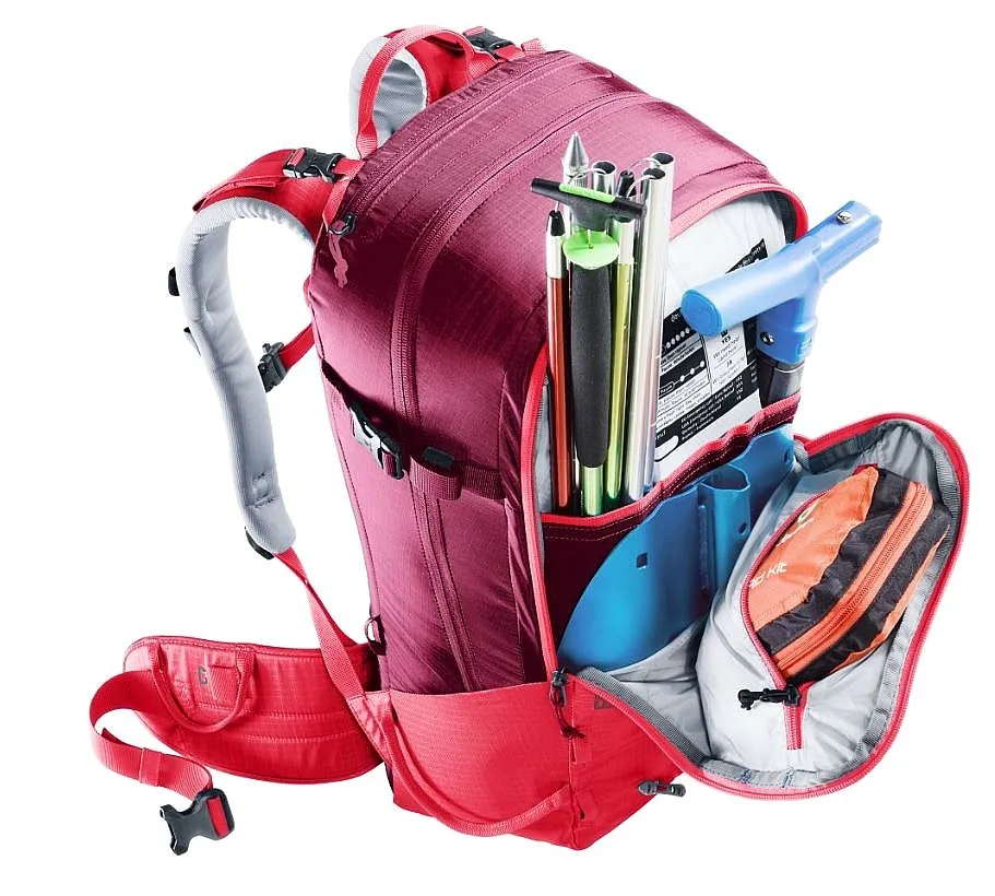 backpack Deuter Freerider 28 SL - Hibiscus/Ruby - women´s