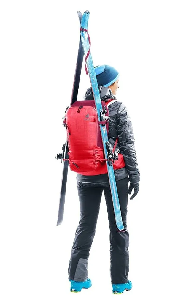 backpack Deuter Freerider 28 SL - Hibiscus/Ruby - women´s