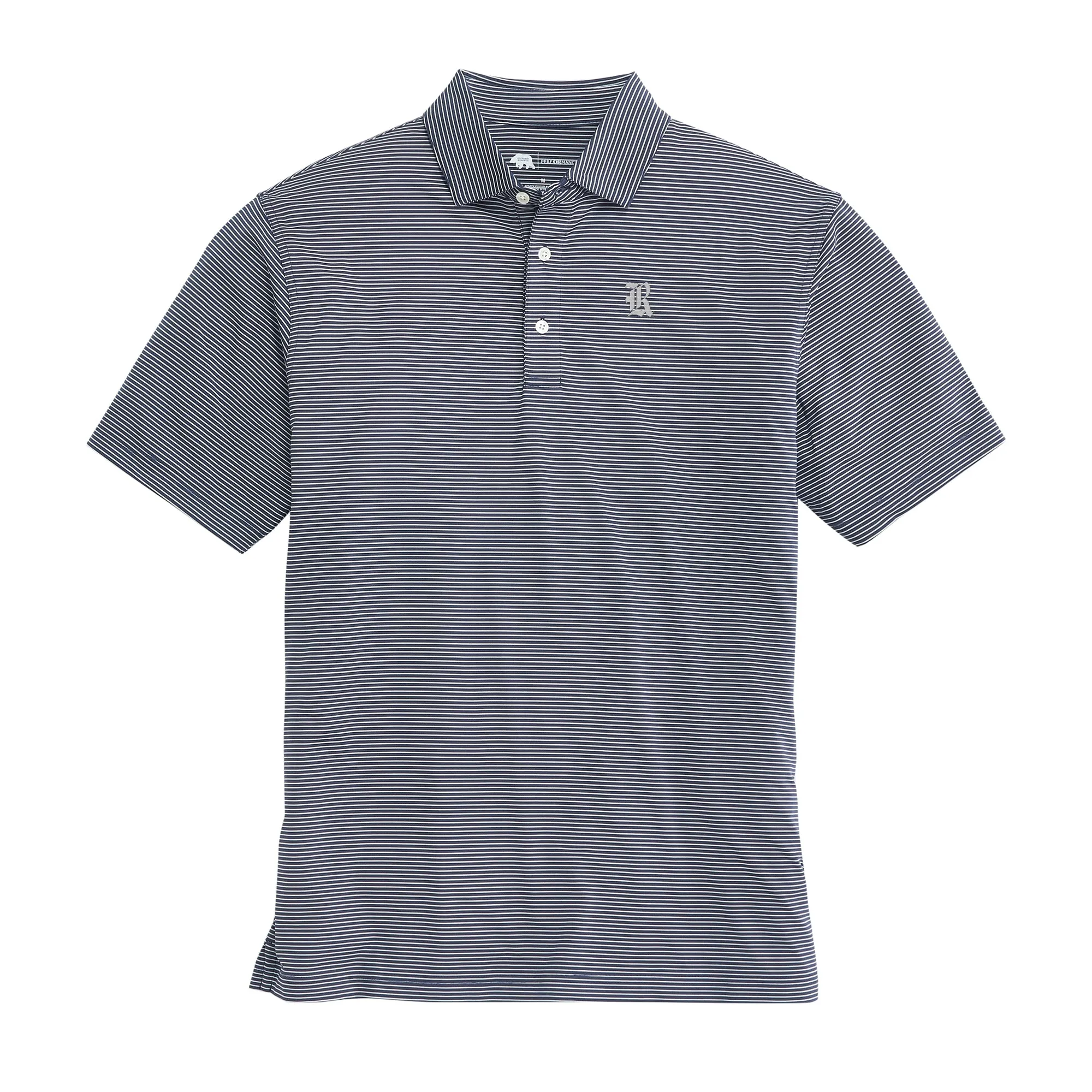 Birdie Stripe Rice Performance Polo