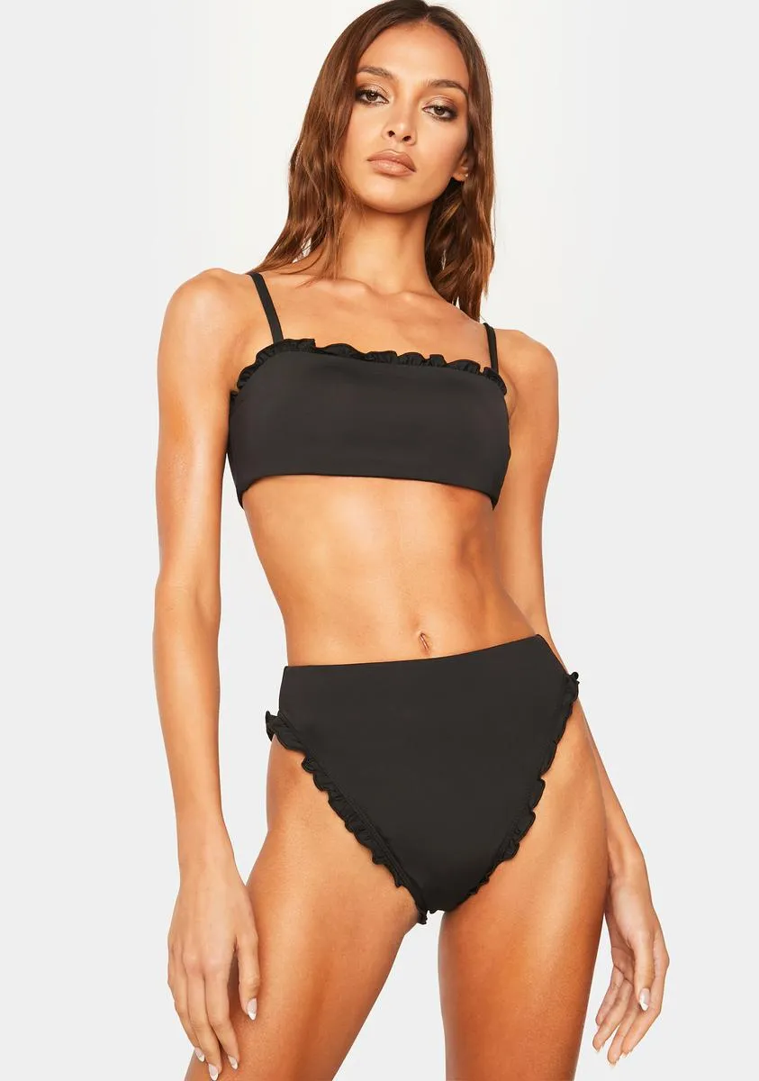 Black Pacifica Bikini Bottoms-