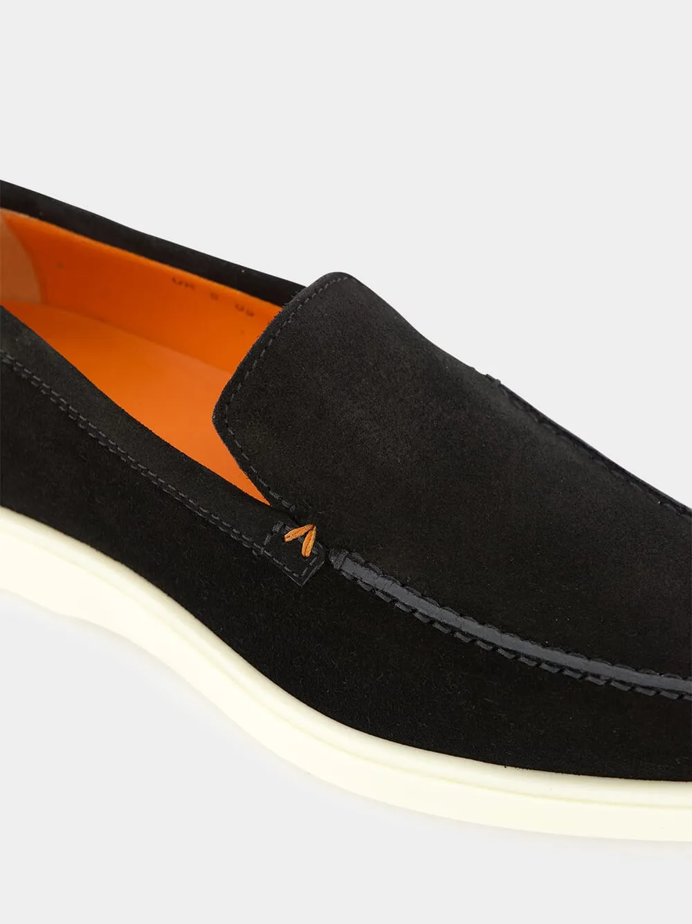 Black Suede Loafers