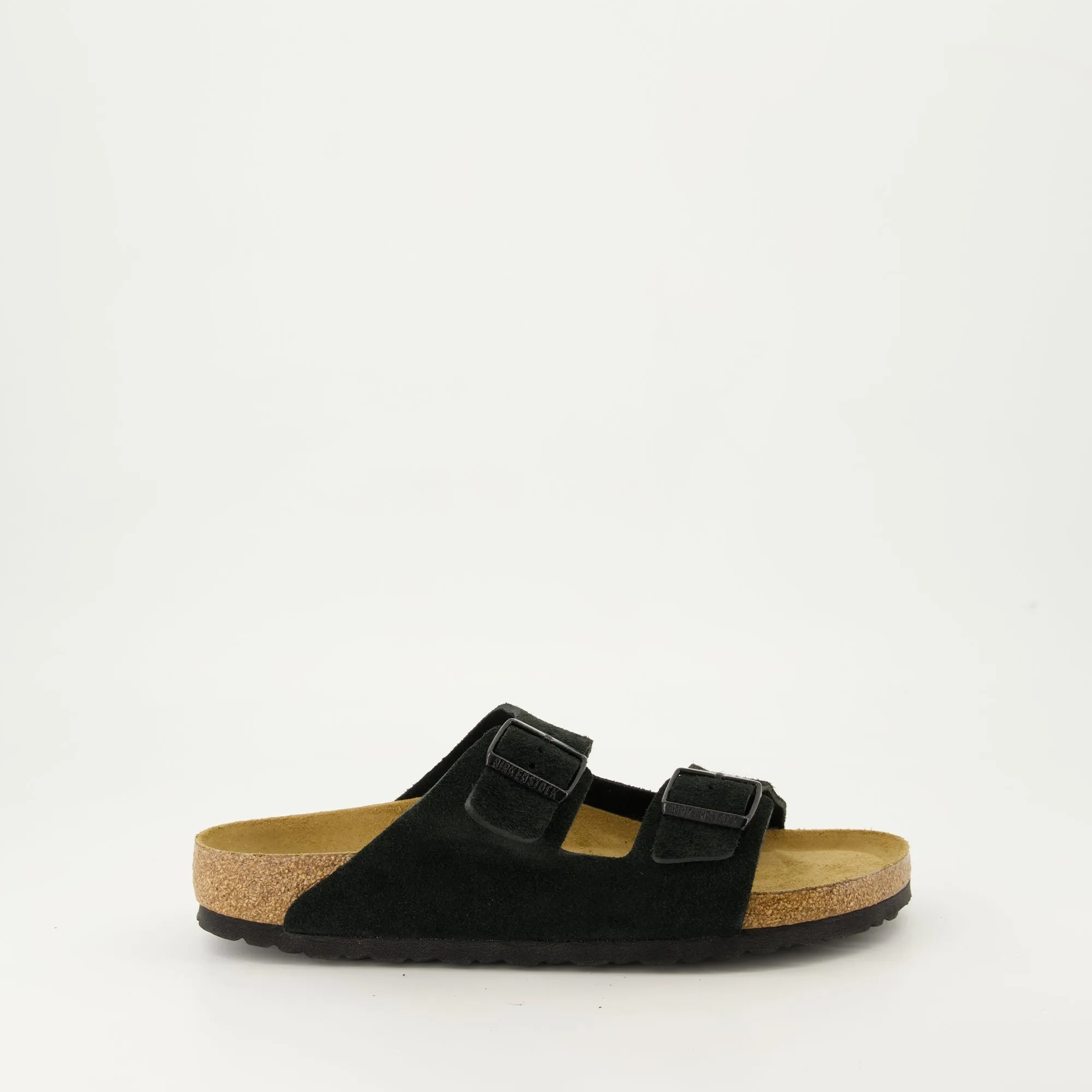 Black Suede Sandals