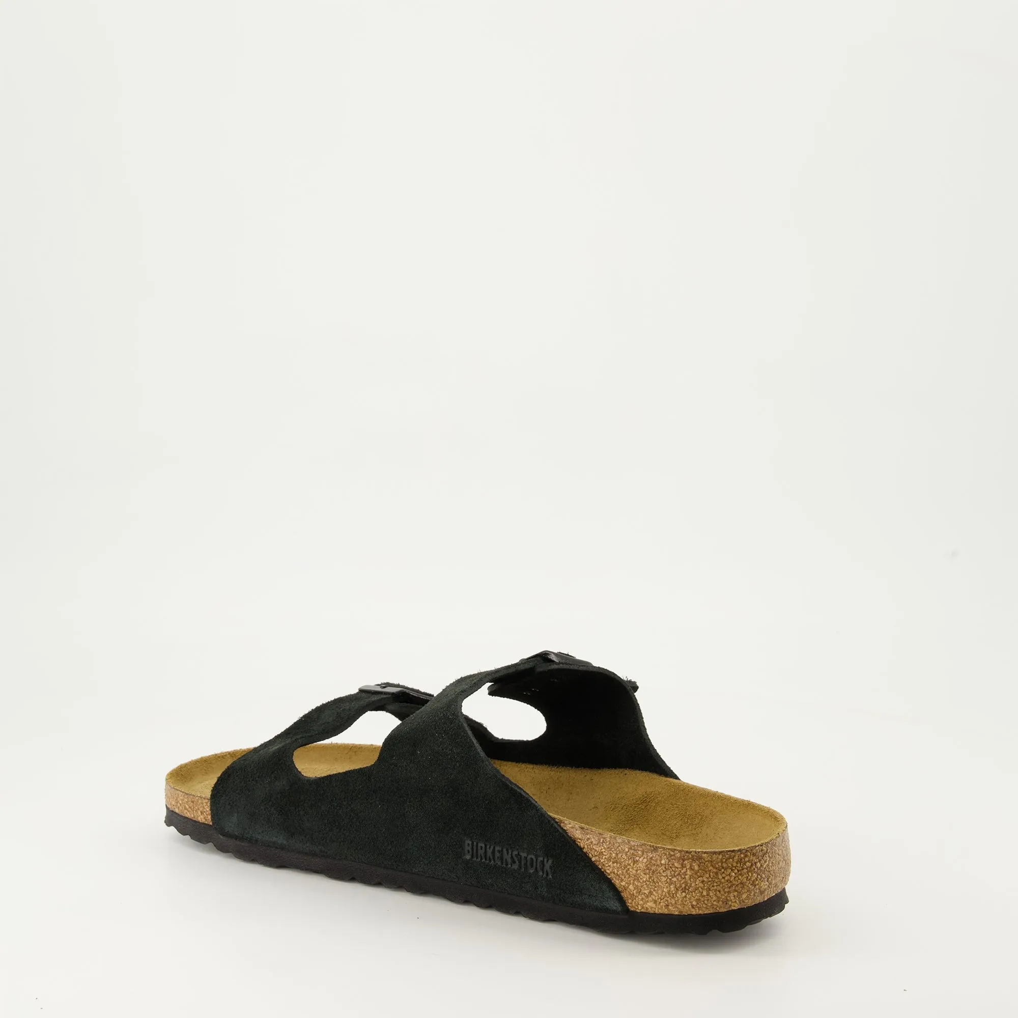 Black Suede Sandals