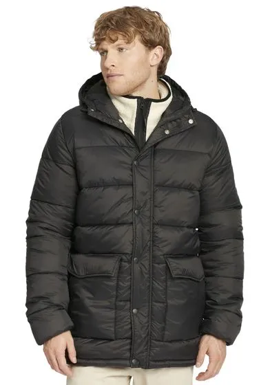 BLEND giacca invernale da uomo parka trapuntato con leggera imbottitura Hollang black