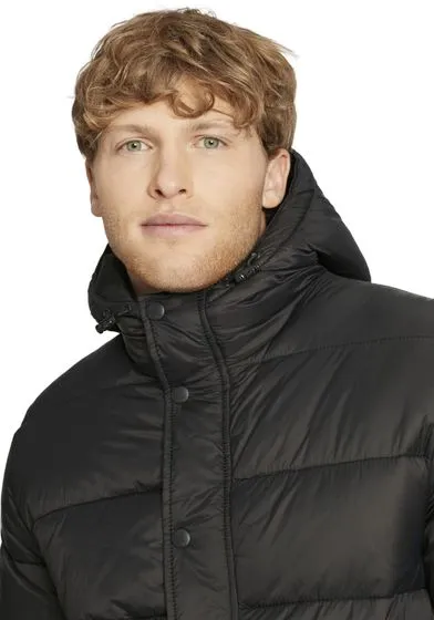 BLEND giacca invernale da uomo parka trapuntato con leggera imbottitura Hollang black