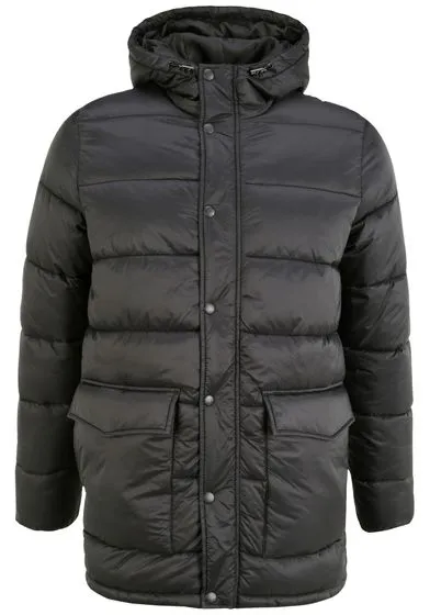 BLEND giacca invernale da uomo parka trapuntato con leggera imbottitura Hollang black